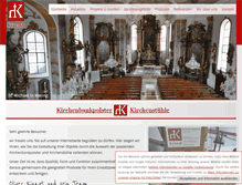 Tablet Screenshot of kinast-stuehle.de